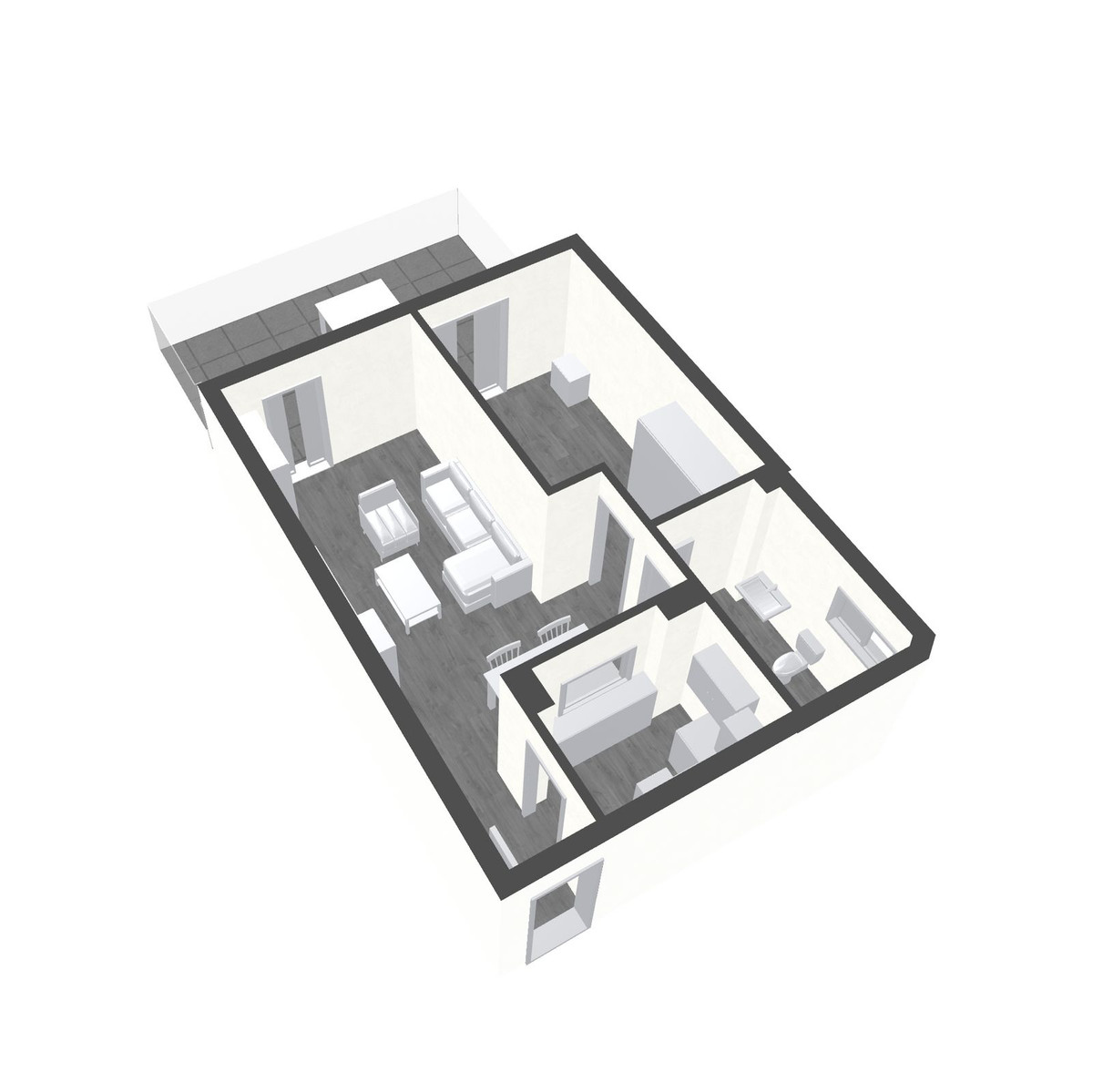 Se vende Apartamento Planta Media de 1 dormitorios en Costa Del Sol, Málaga, España