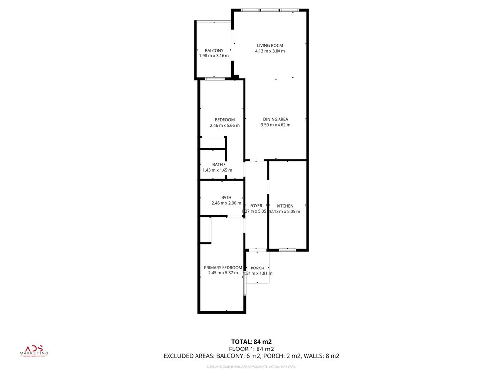 Se vende Apartamento Planta Media de 2 dormitorios en Costa Del Sol, Málaga, España