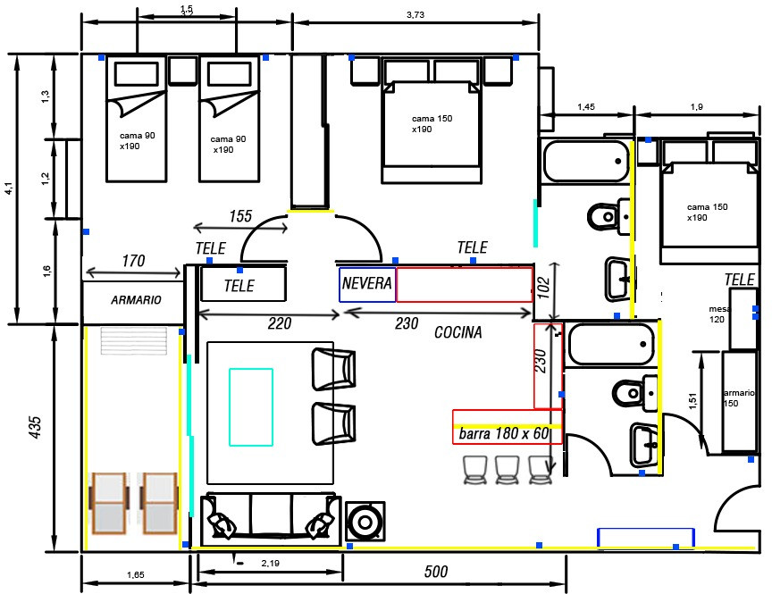 Se vende Apartamento Planta Media de 3 dormitorios en Costa Blanca, Alicante, España