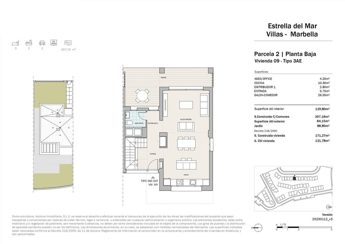 3 Bed Townhouse for sale in Elviria Costa Del Sol, Málaga, Spain