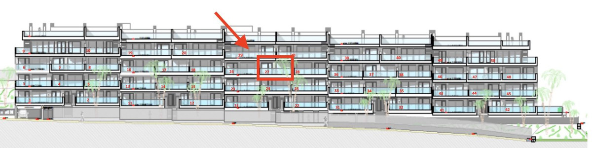 Se vende Apartamento Planta Media de 2 dormitorios en Costa Del Sol, Málaga, España