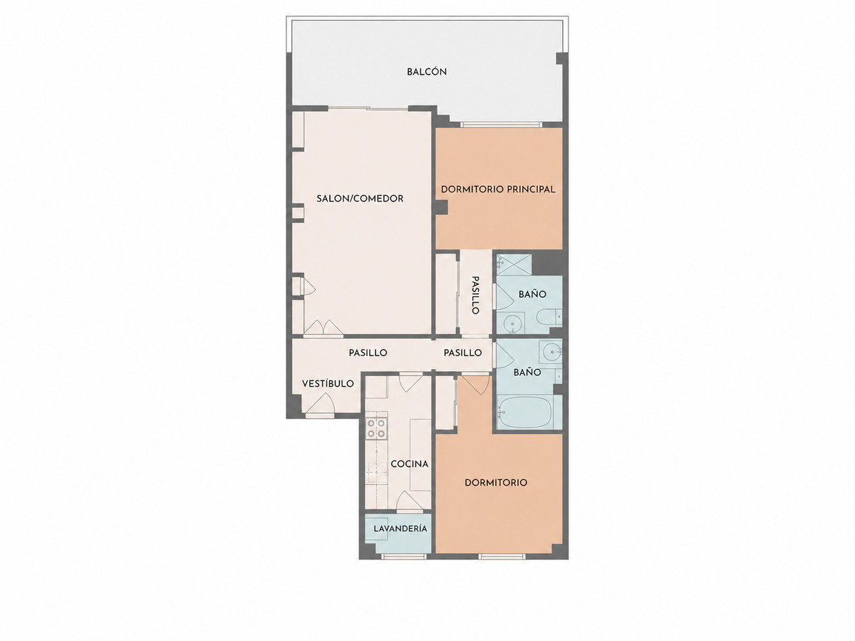 2 Bed Apartment for sale in The Golden Mile Costa Del Sol, Málaga, Spain