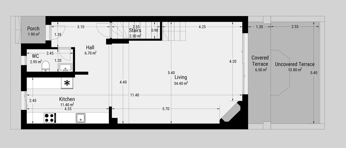 3 Bed Townhouse for sale in The Golden Mile Costa Del Sol, Málaga, Spain