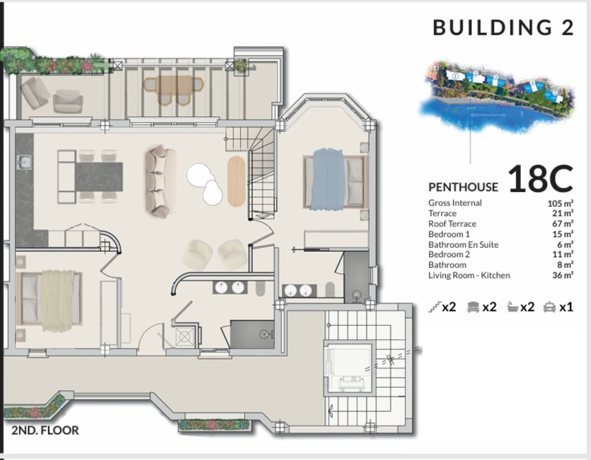 2 Bed Apartment for sale in Estepona Costa Del Sol, Málaga, Spain