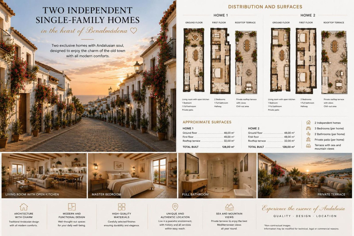 Plots for sale in Benalmadena Pueblo Costa Del Sol, Málaga, Spain