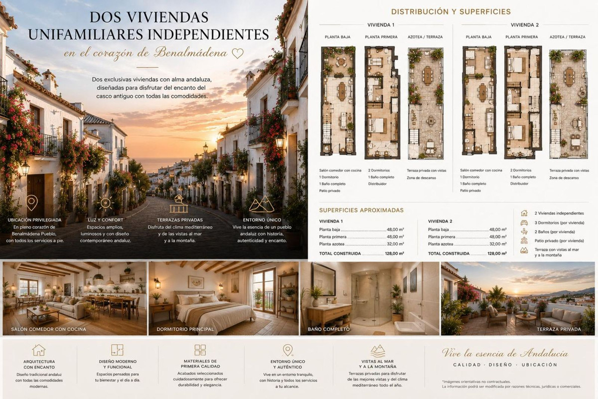 Plots for sale in Benalmadena Pueblo Costa Del Sol, Málaga, Spain