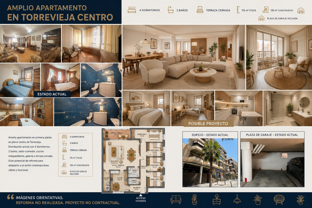 4 Bed Apartment for sale in Torrevieja Costa Blanca, Alicante, Spain