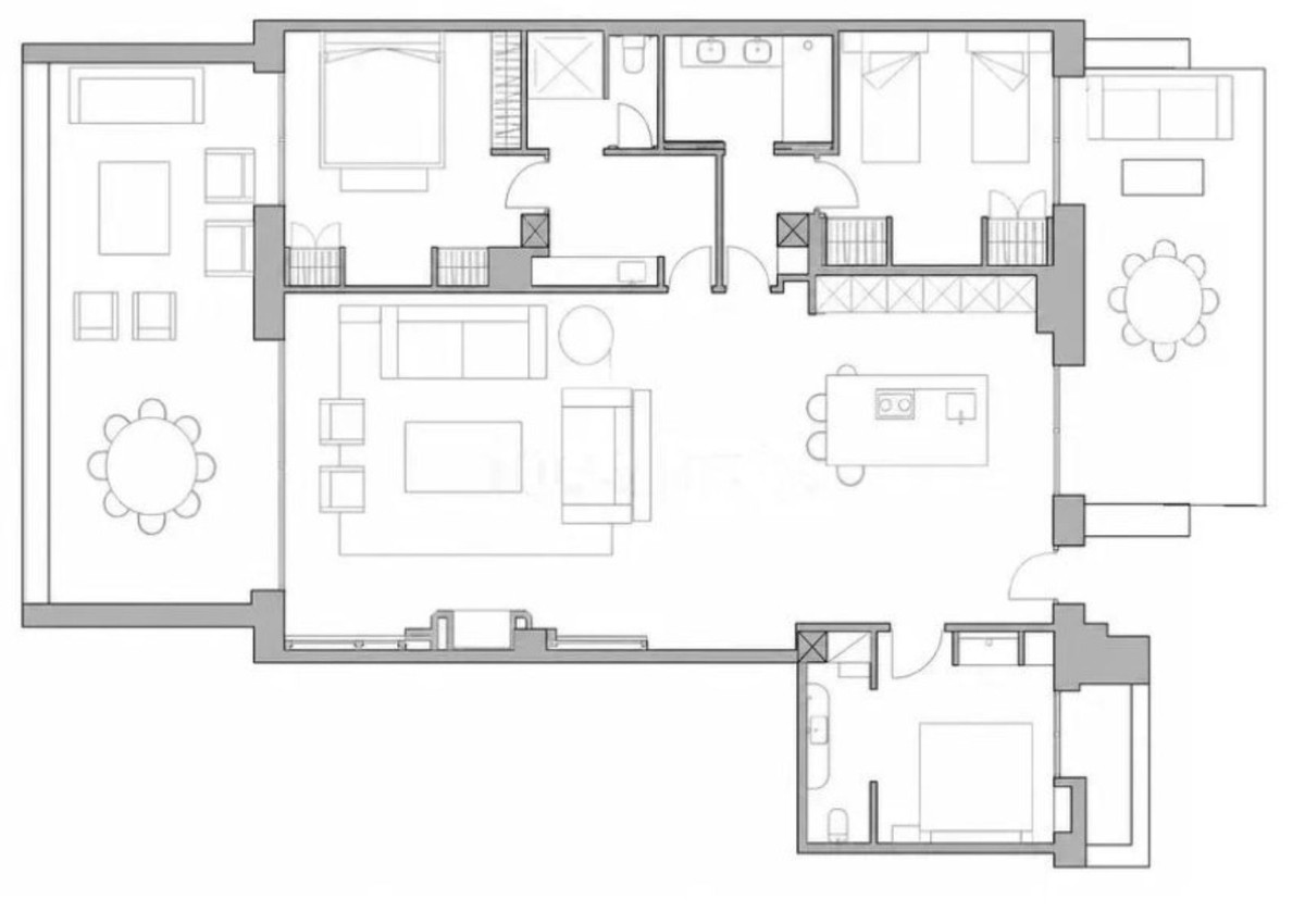 3 Bed Apartment for sale in The Golden Mile Costa Del Sol, Málaga, Spain