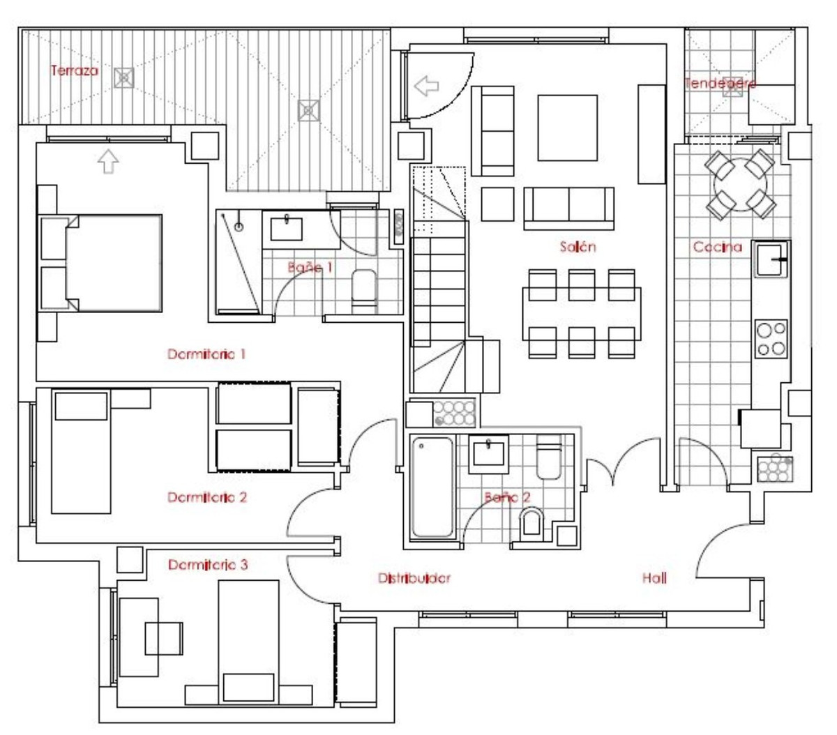 3 Bed Apartment for sale in Estepona Costa Del Sol, Málaga, Spain
