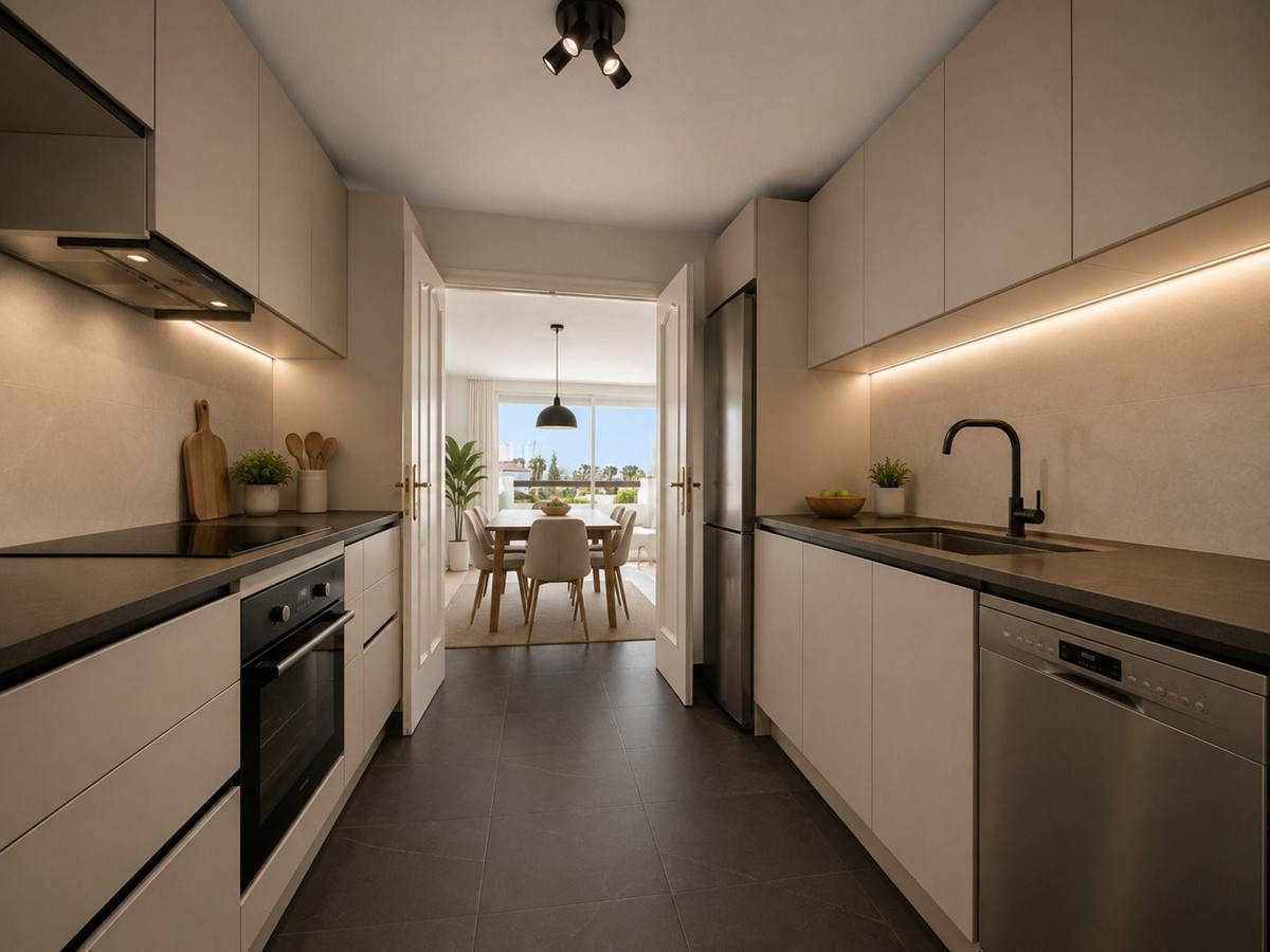 Se vende Apartamento Planta Media de 2 dormitorios en Costa Del Sol, Málaga, España