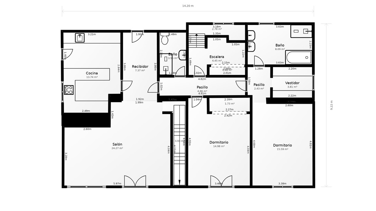 Se vende Villa - Chalet de 3 dormitorios en Costa Blanca, Alicante, España