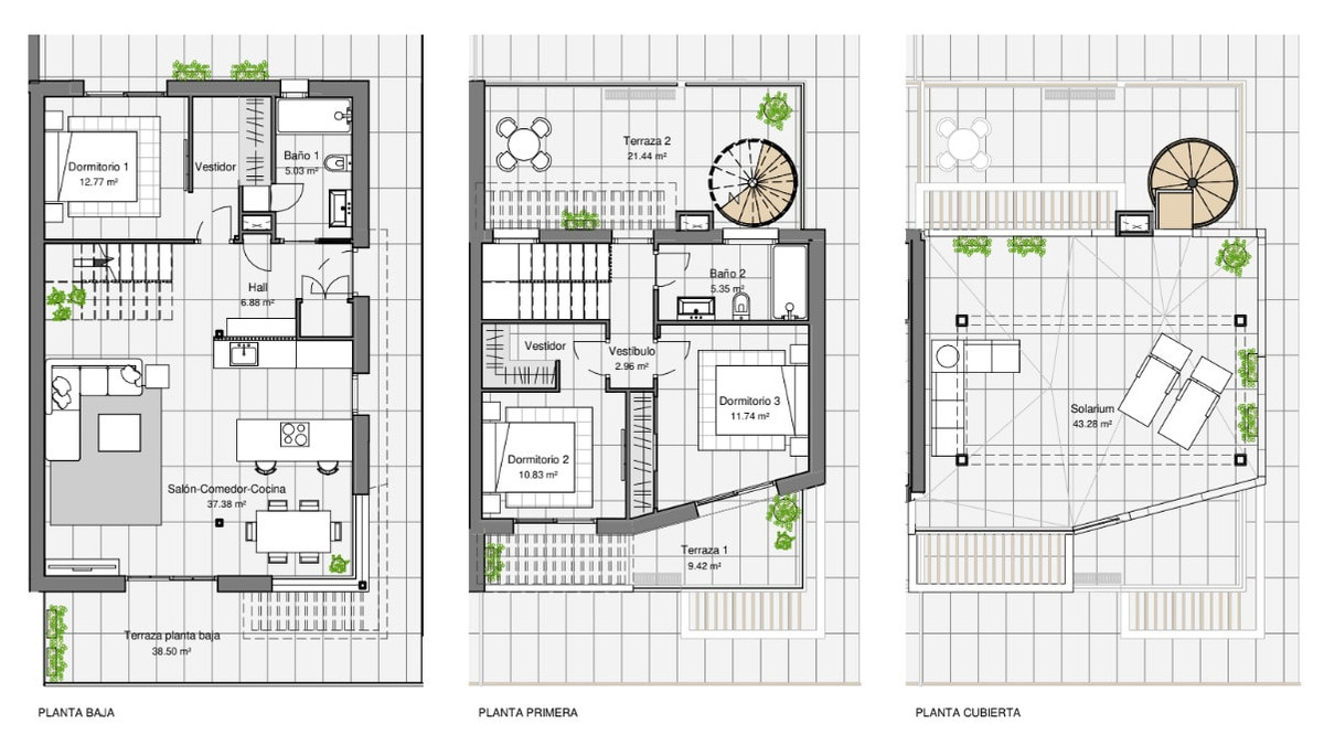 3 Bed Townhouse for sale in Polop Costa Blanca, Alicante, Spain