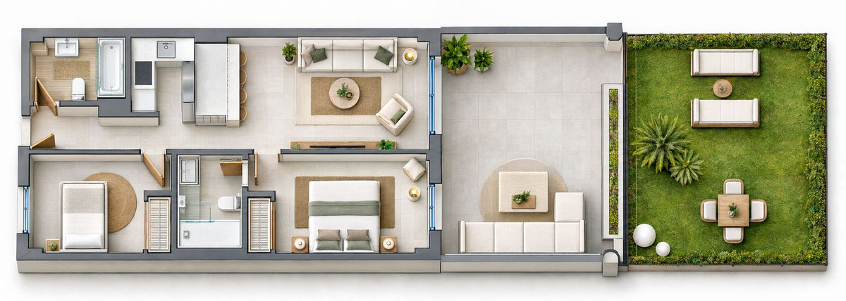 2 Bed Apartment for sale in Casares Playa Costa Del Sol, Málaga, Spain