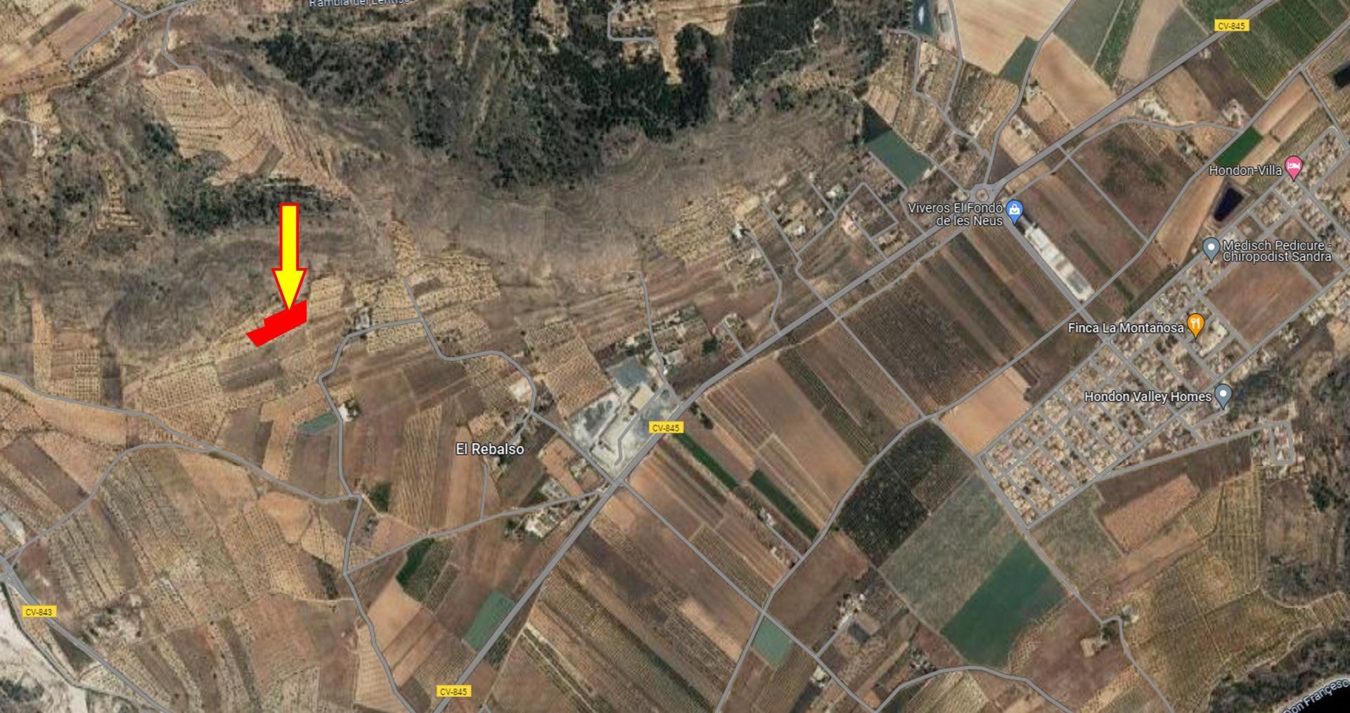Finca en venta en Hondón De Las Nieves