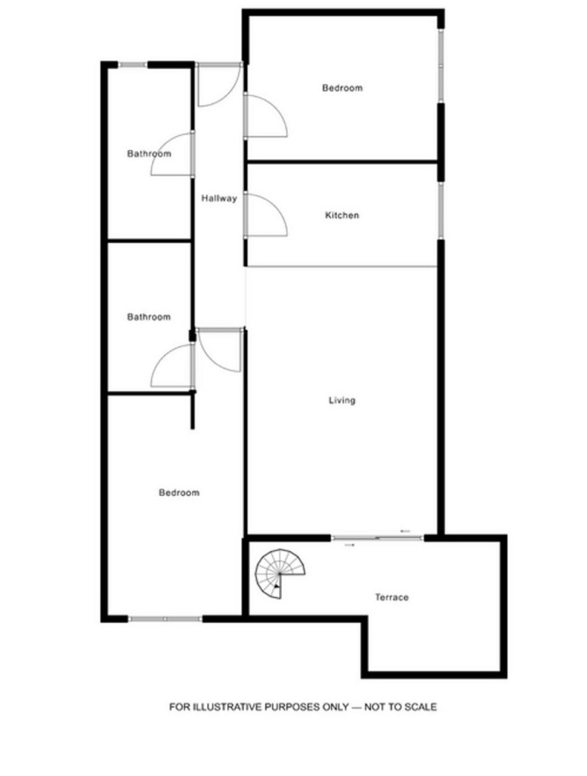 Penthouse for sale in El Higueron, Málaga, Spain