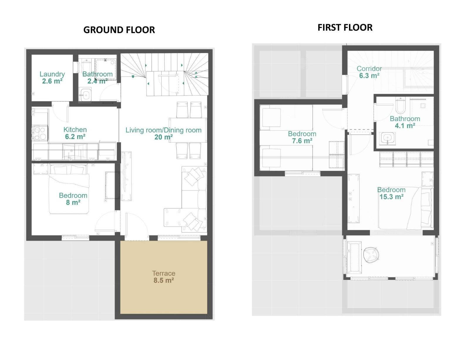 Town House for sale in Orihuela Costa, Alicante, Spain