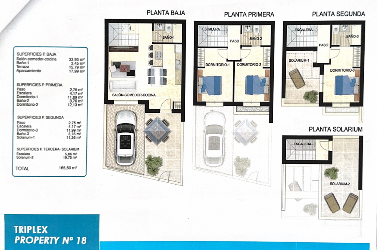 Town House for sale in Villamartin, Alicante, Spain