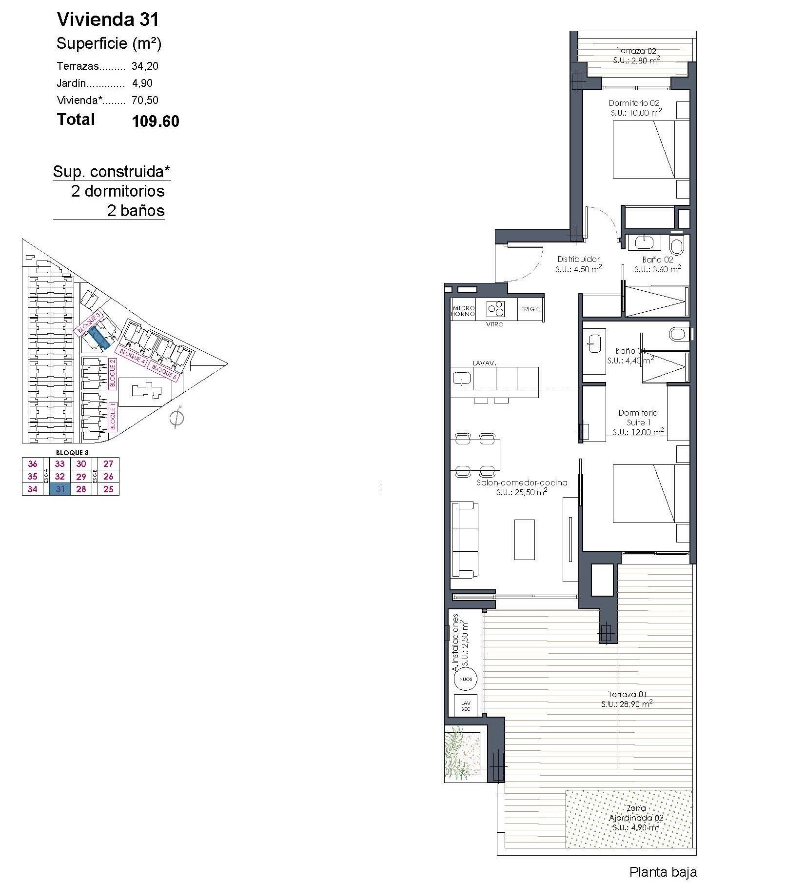 Apartment for sale in Los Alcázares, Murcia, Spain