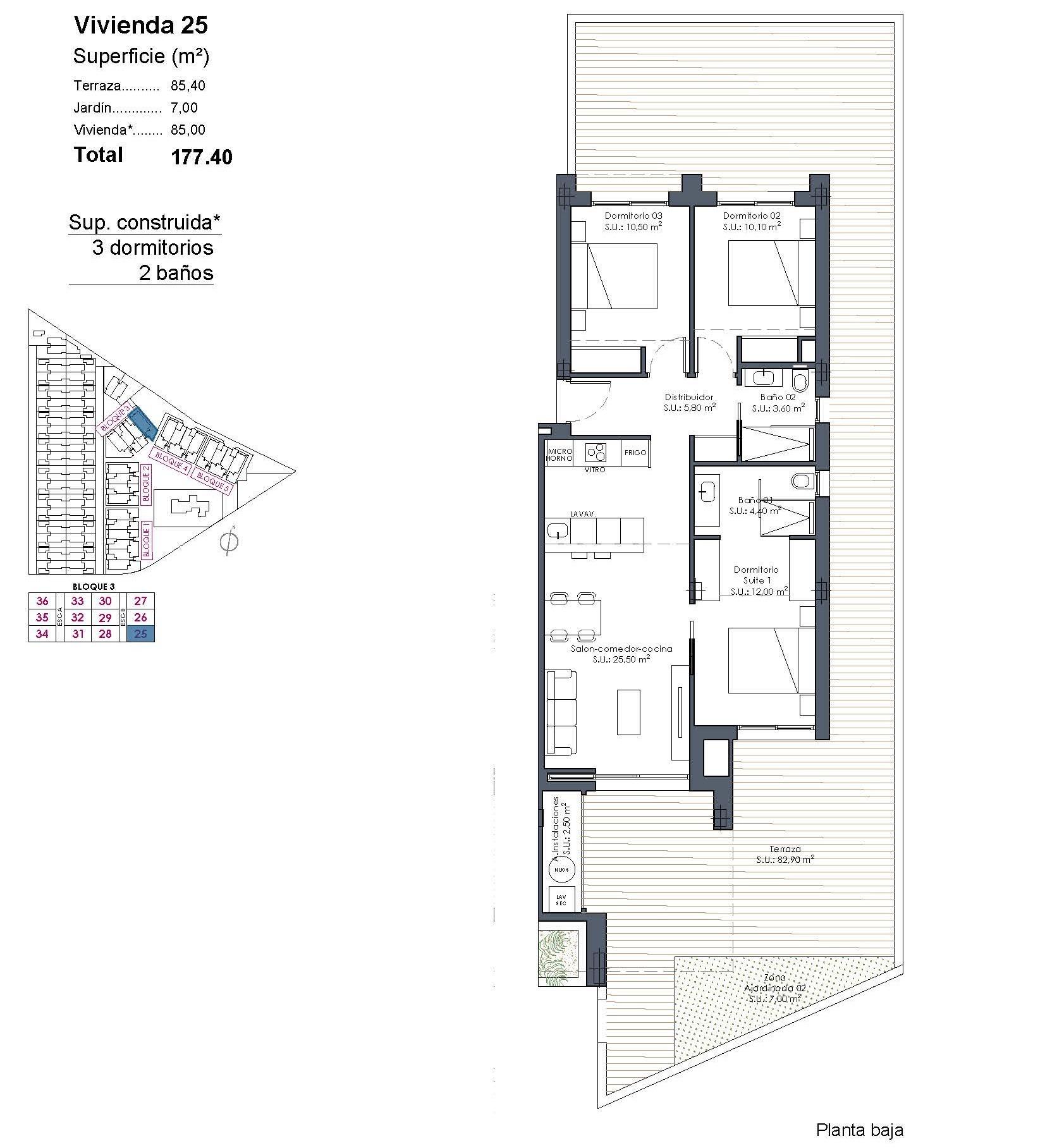 Apartment for sale in Los Alcázares, Murcia, Spain