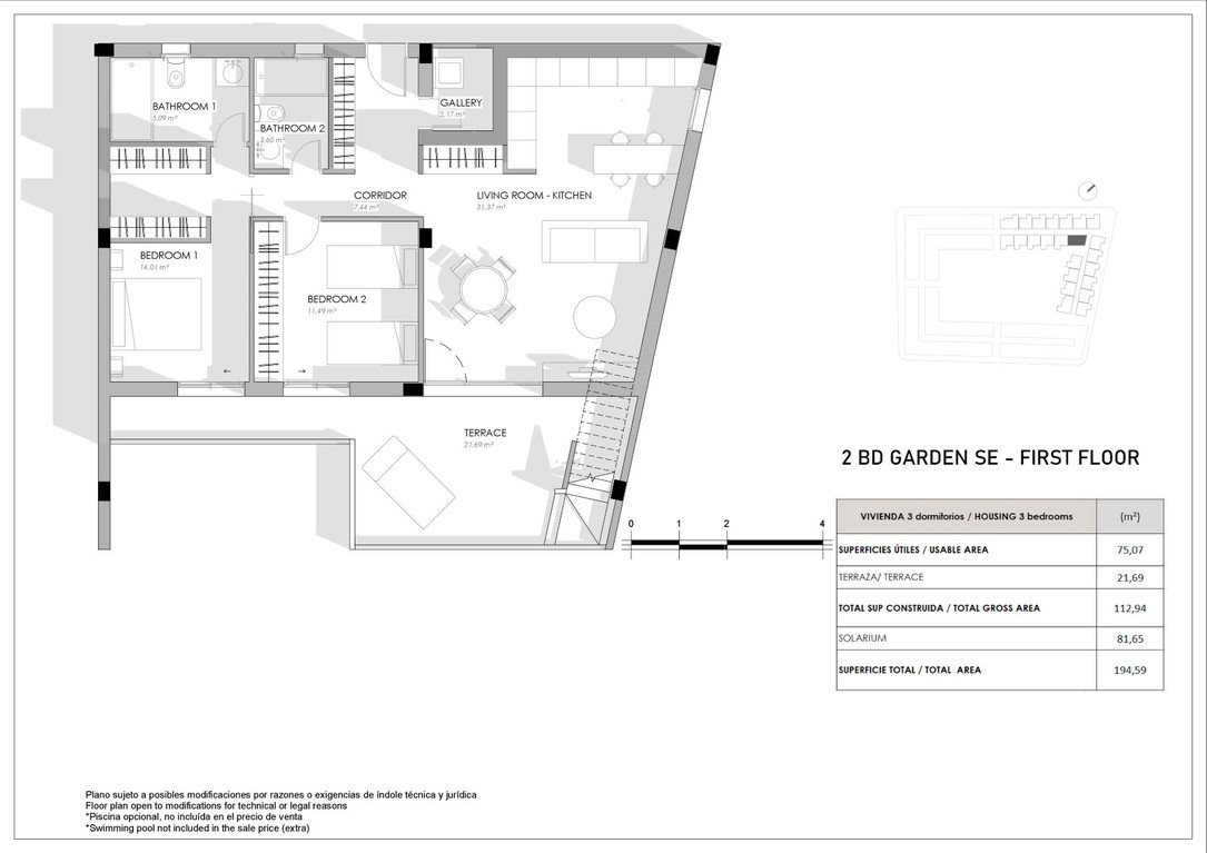 Bungalow for sale in Torrevieja, Alicante, Spain