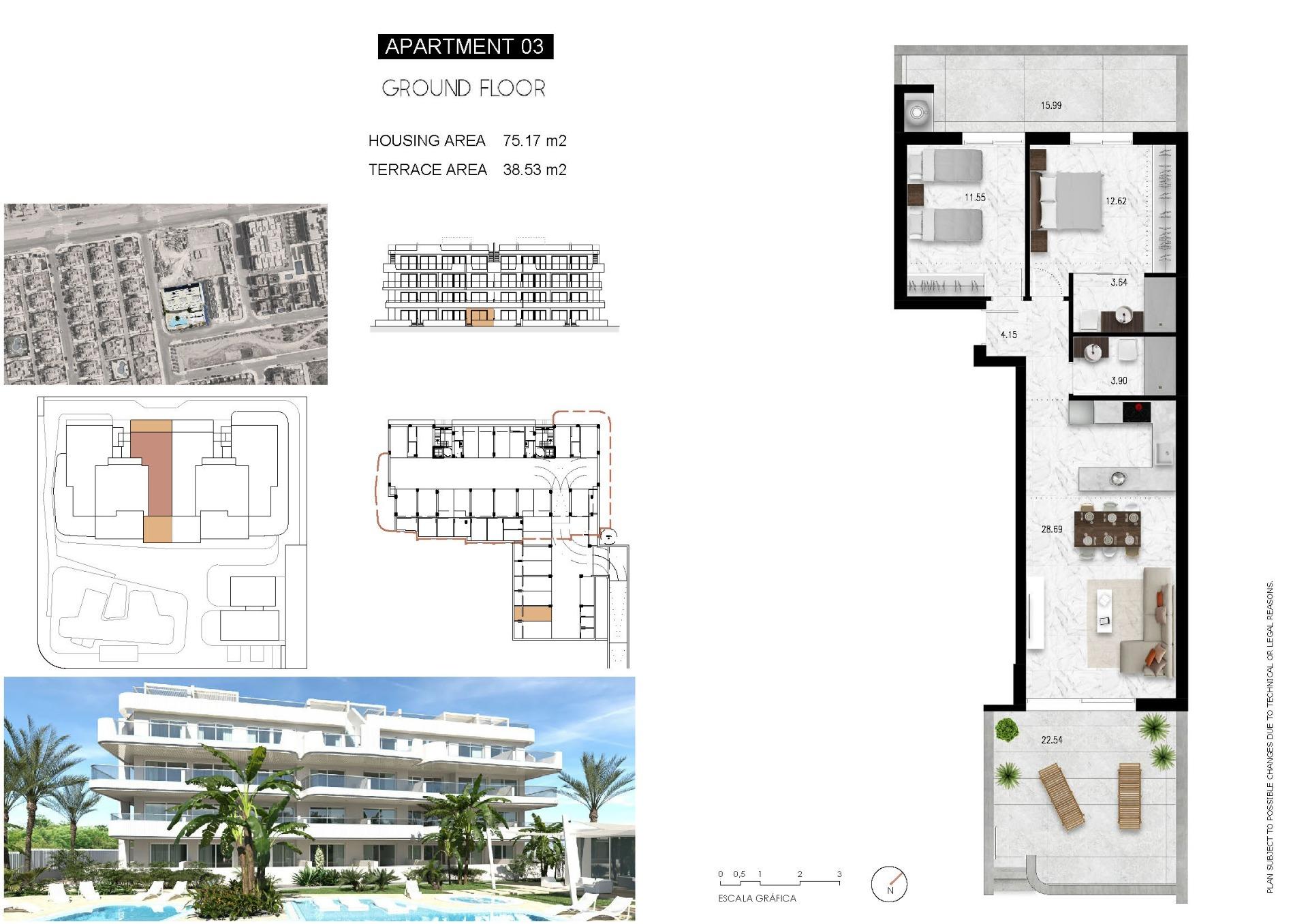 Apartment for sale in Orihuela Costa, Alicante, Spain