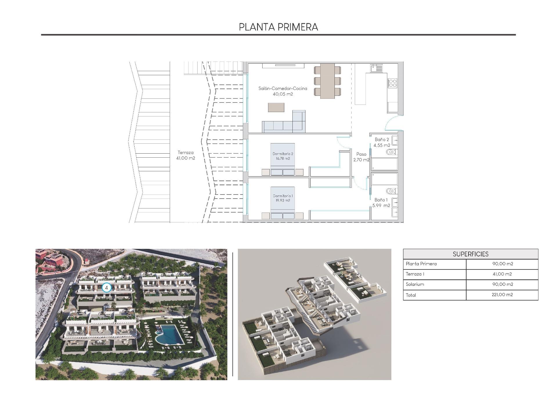Bungalow for sale in Finestrat, Alicante, Spain