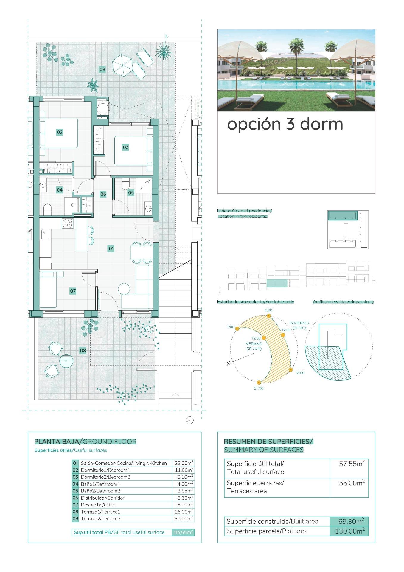 Bungalow for sale in Torrevieja, Alicante, Spain
