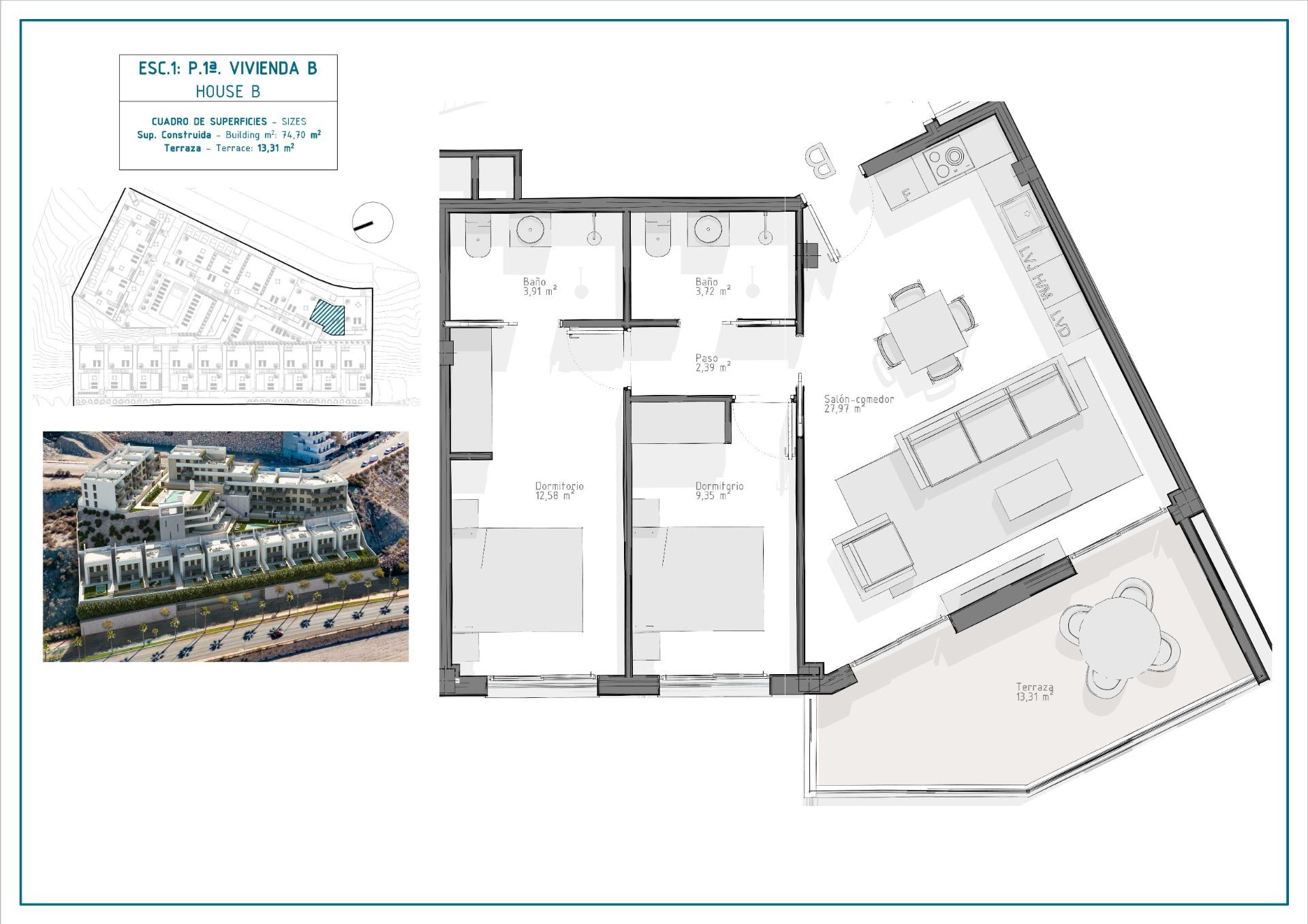 Apartment for sale in Águilas, Murcia, Spain