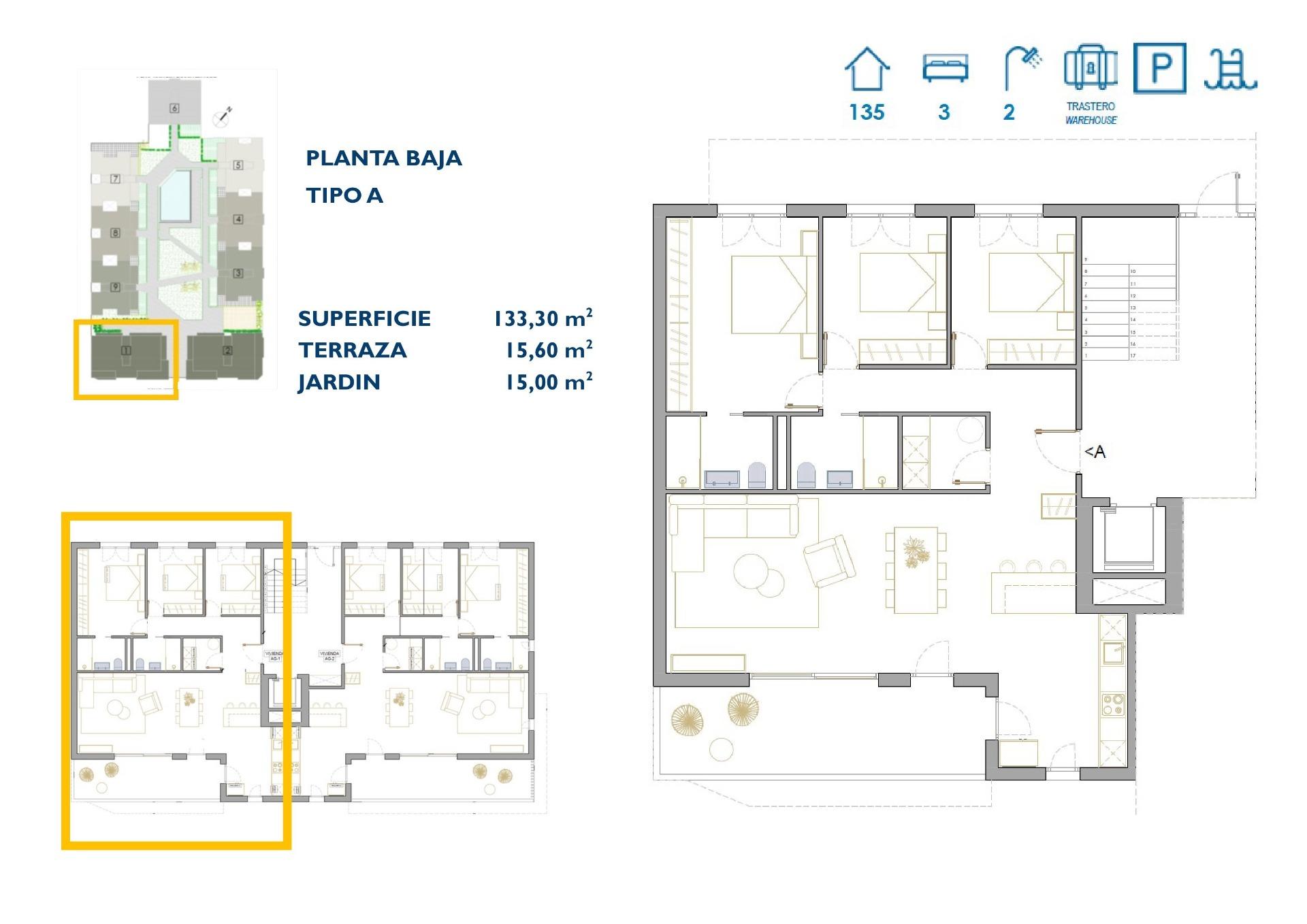 Apartment for sale in San Pedro Del Pinatar, Murcia, Spain