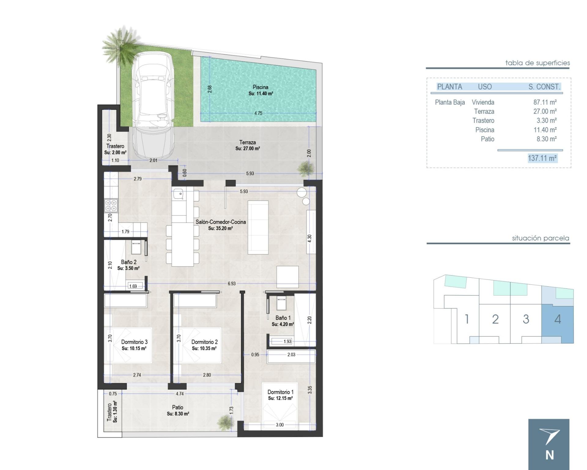 Bungalow for sale in San Pedro Del Pinatar, Murcia, Spain