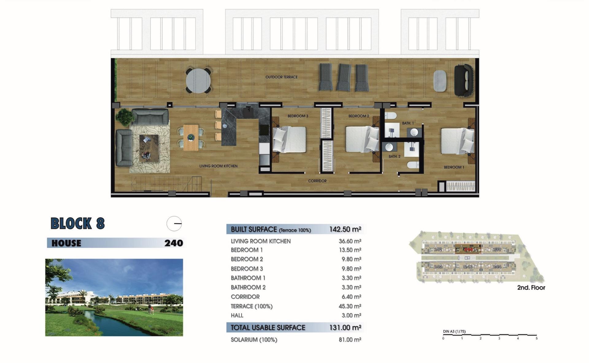 Penthouse for sale in Los Alcázares, Murcia, Spain