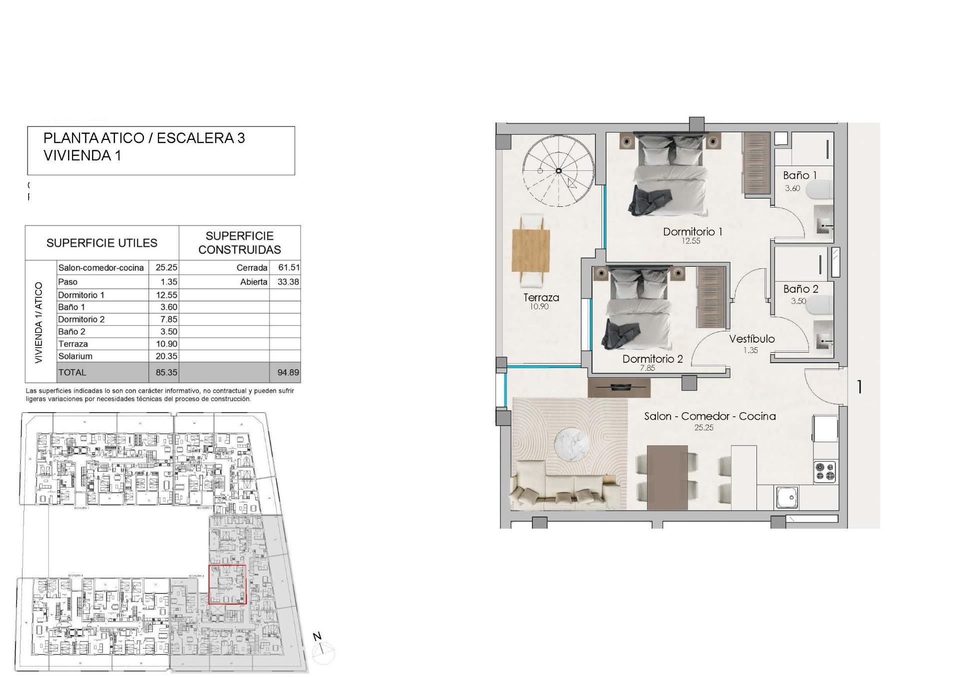 Penthouse for sale in Santa Pola, Alicante, Spain