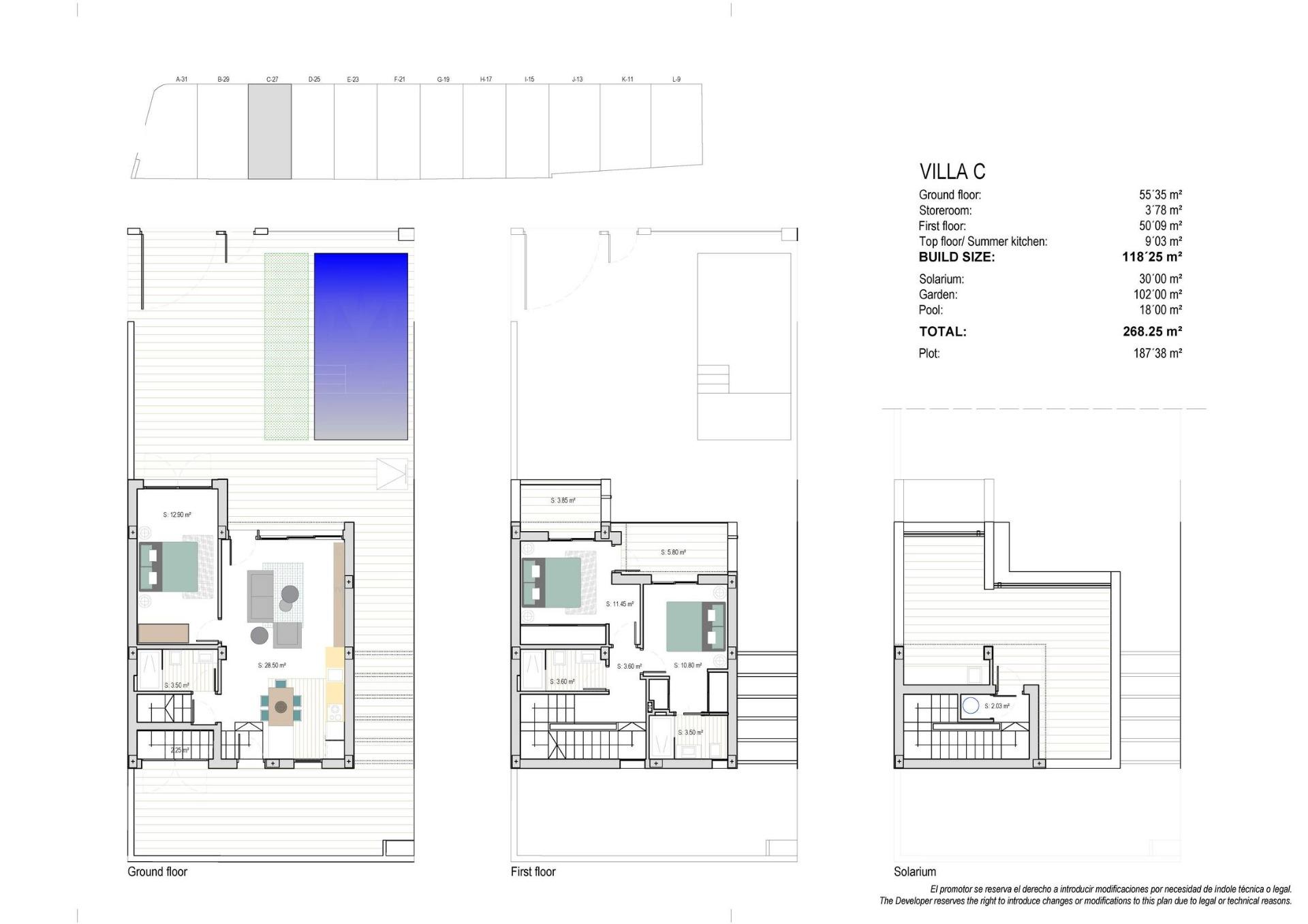 Villa for sale in Los Alcázares, Murcia, Spain