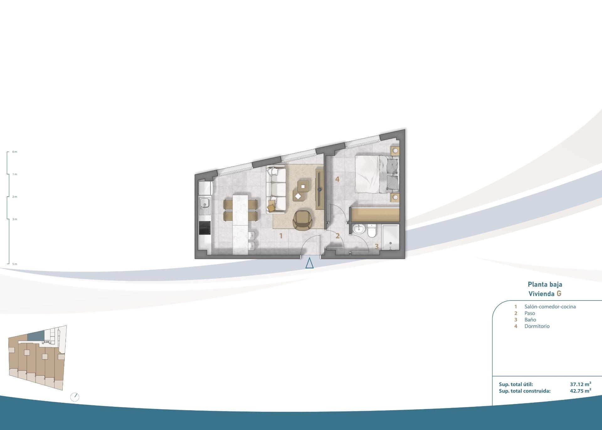 Apartment for sale in San Pedro Del Pinatar, Murcia, Spain