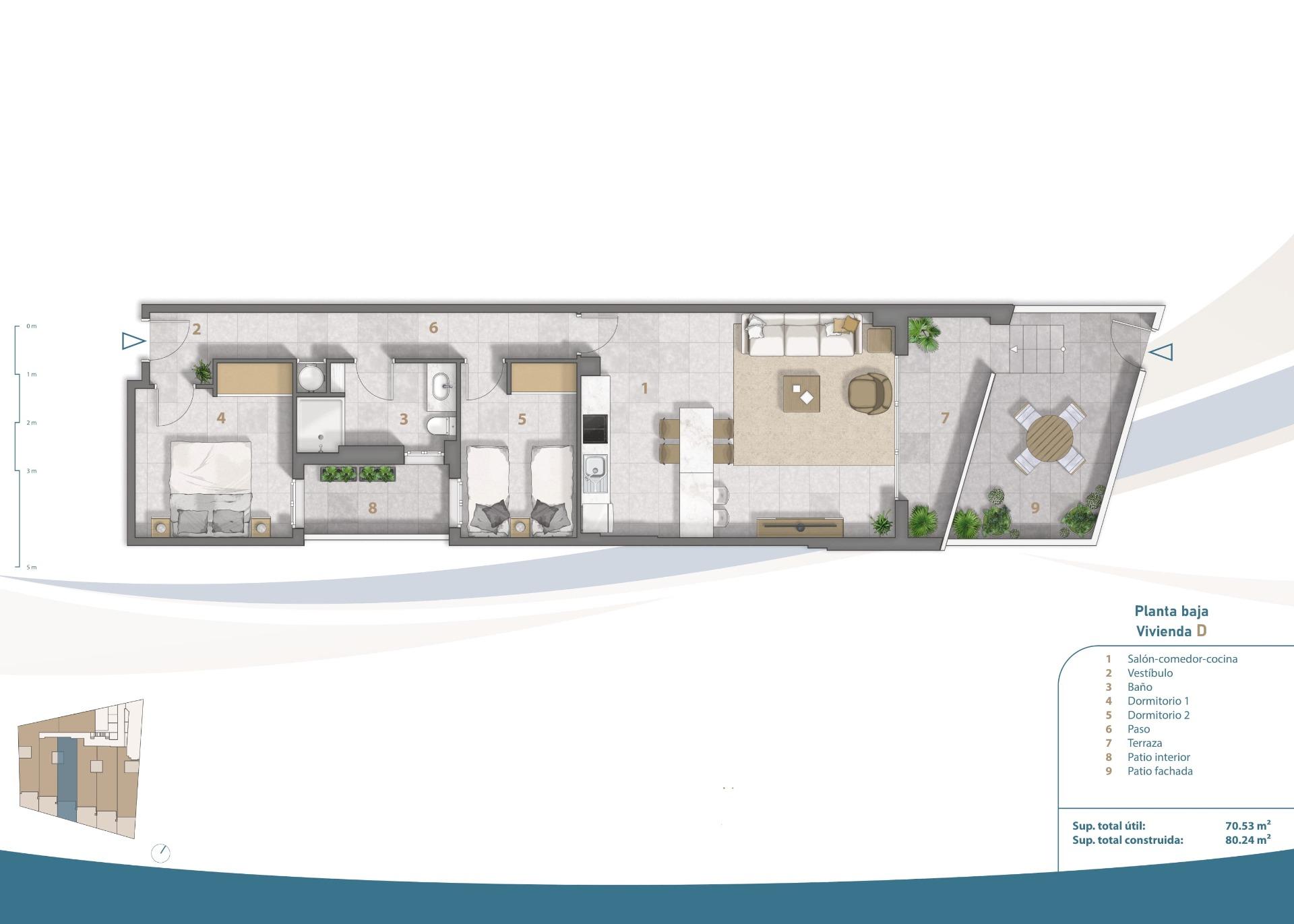 Apartment for sale in San Pedro Del Pinatar, Murcia, Spain