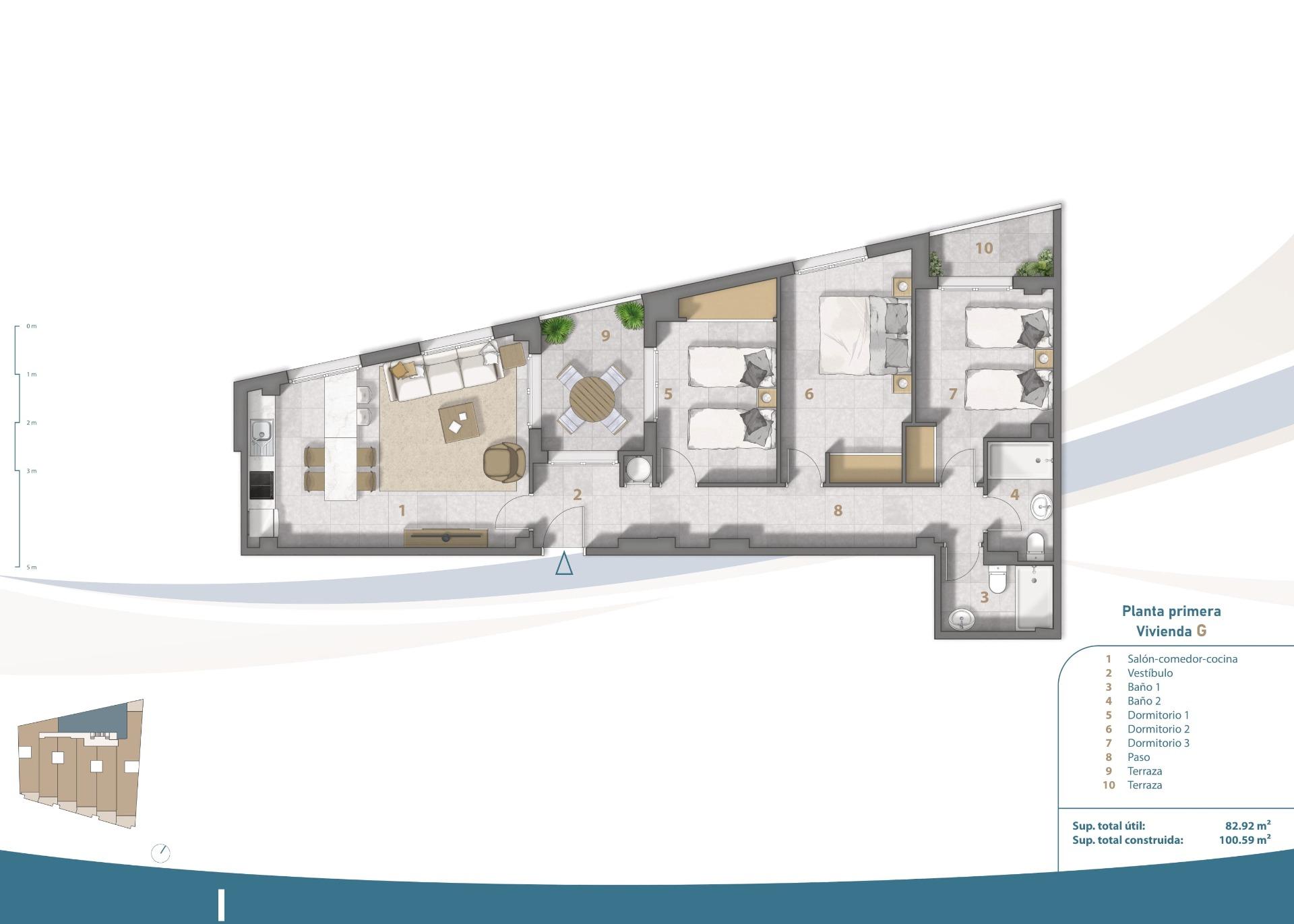 Apartment for sale in San Pedro Del Pinatar, Murcia, Spain
