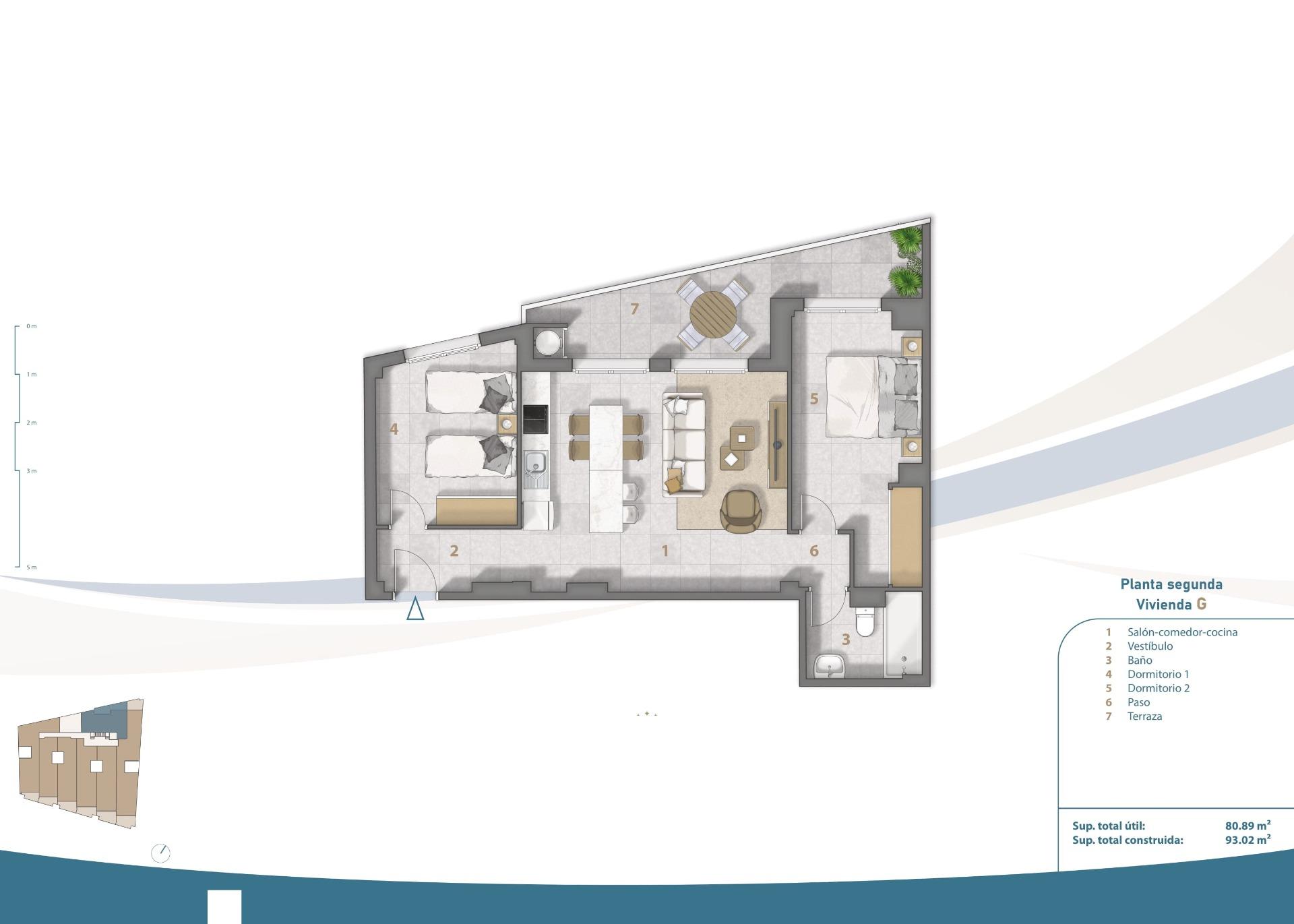 Penthouse for sale in San Pedro Del Pinatar, Murcia, Spain