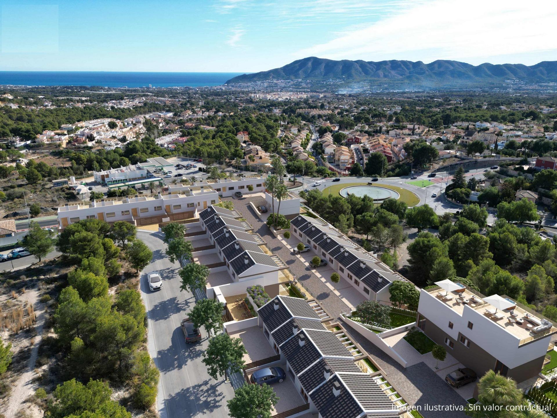 Town House for sale in La Nucia, Alicante, Spain