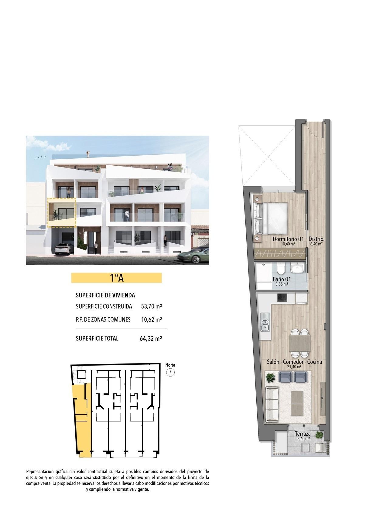 Apartment for sale in Torrevieja, Alicante, Spain