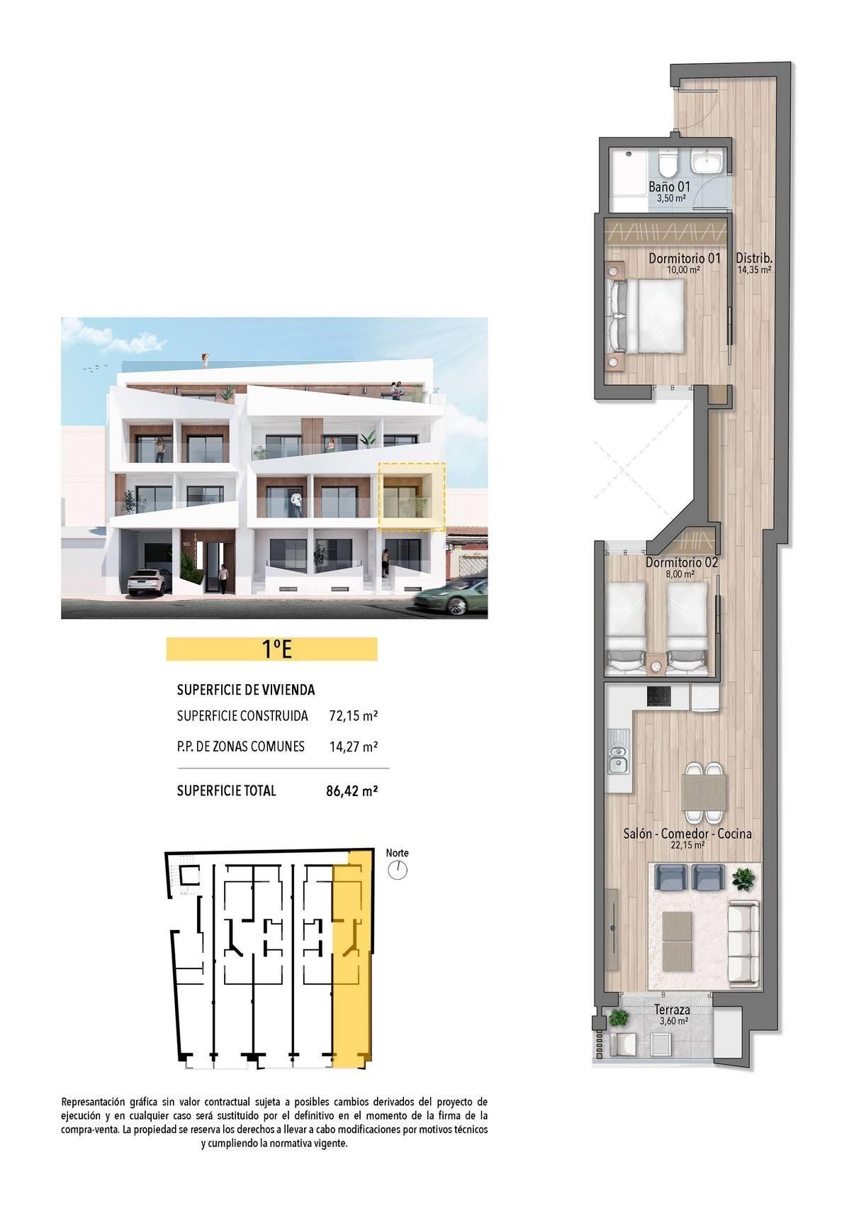 Apartment for sale in Torrevieja, Alicante, Spain