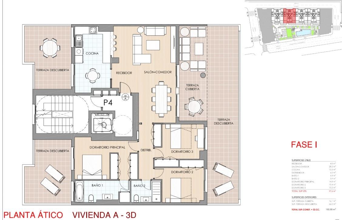 Penthouse for sale in Águilas, Murcia, Spain