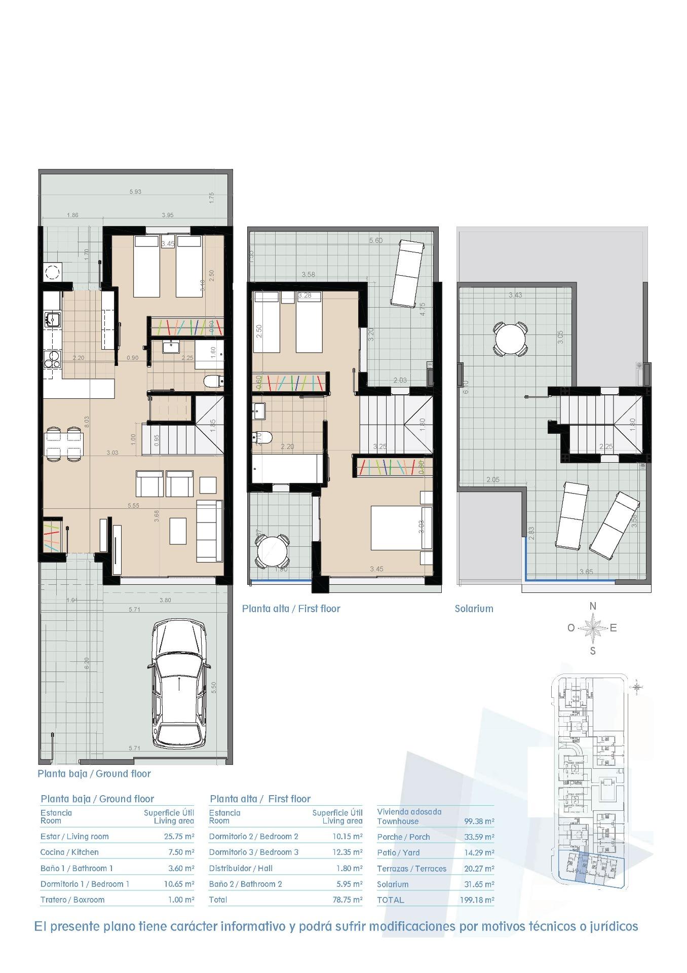 Town House for sale in Pilar De La Horadada, Alicante, Spain