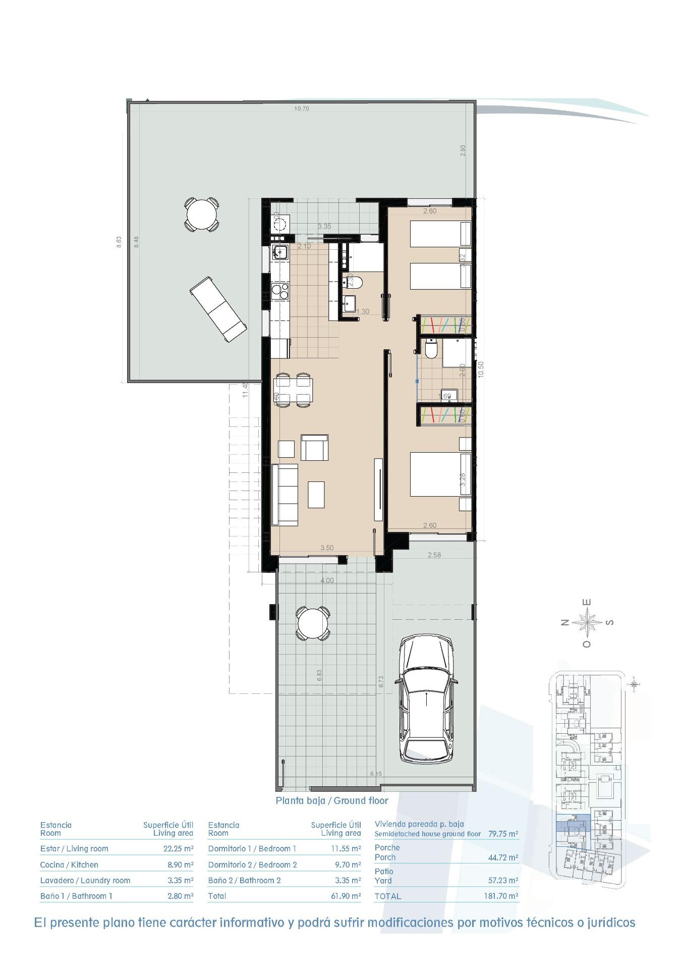 Bungalow for sale in Pilar De La Horadada, Alicante, Spain