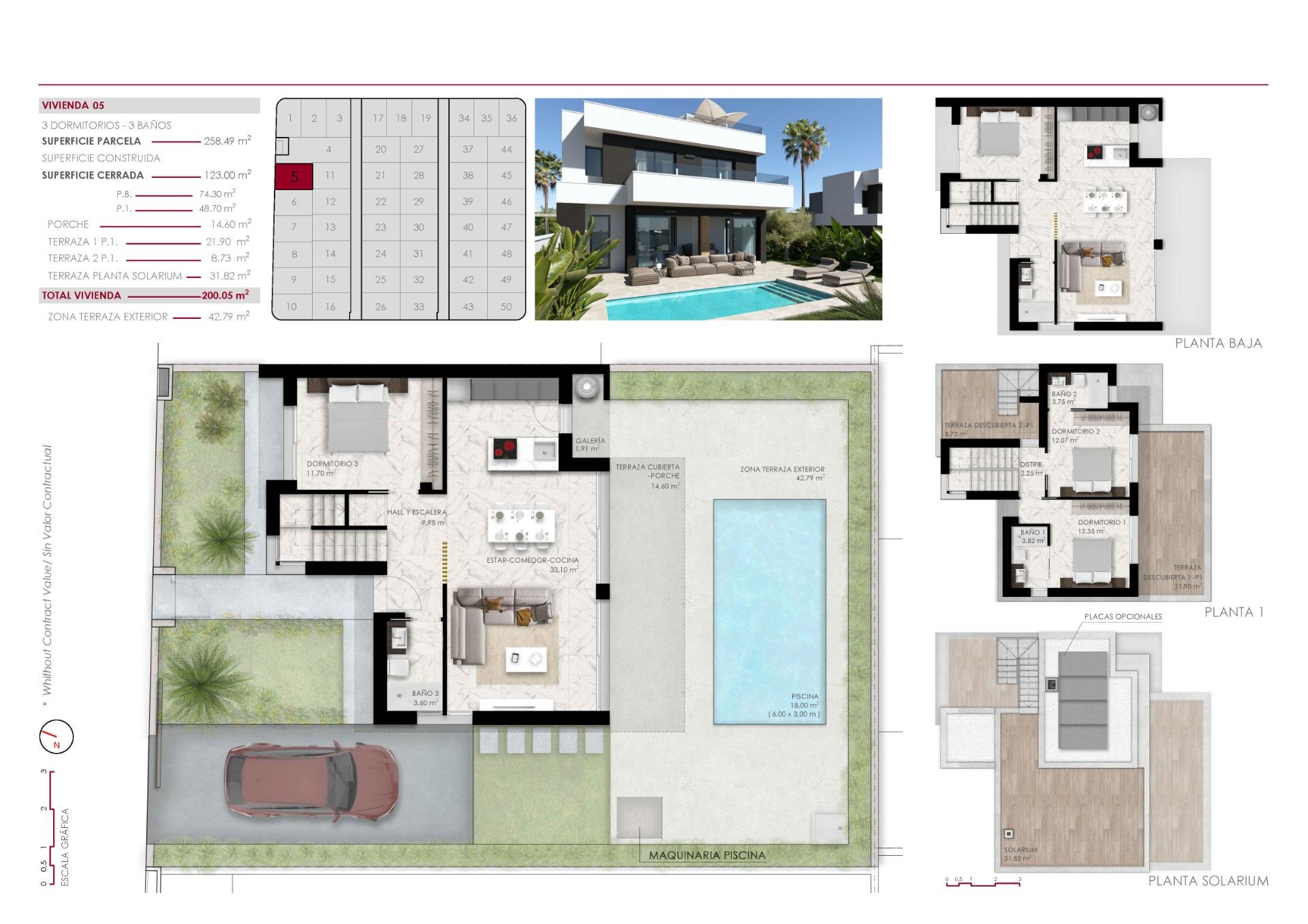 Villa for sale in Ciudad Quesada, Alicante, Spain
