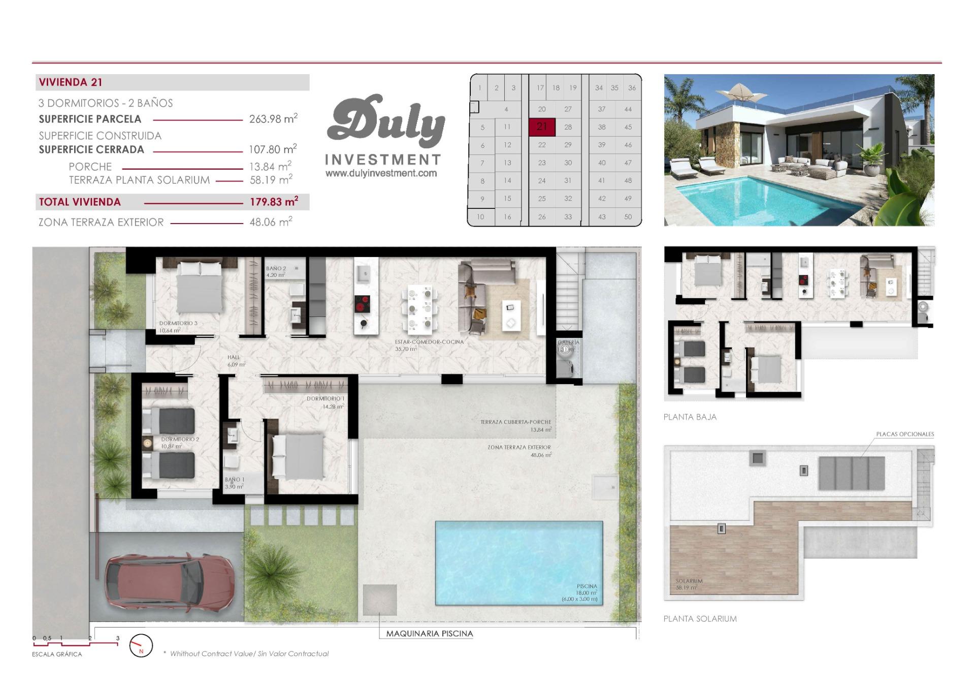 Villa for sale in Ciudad Quesada, Alicante, Spain