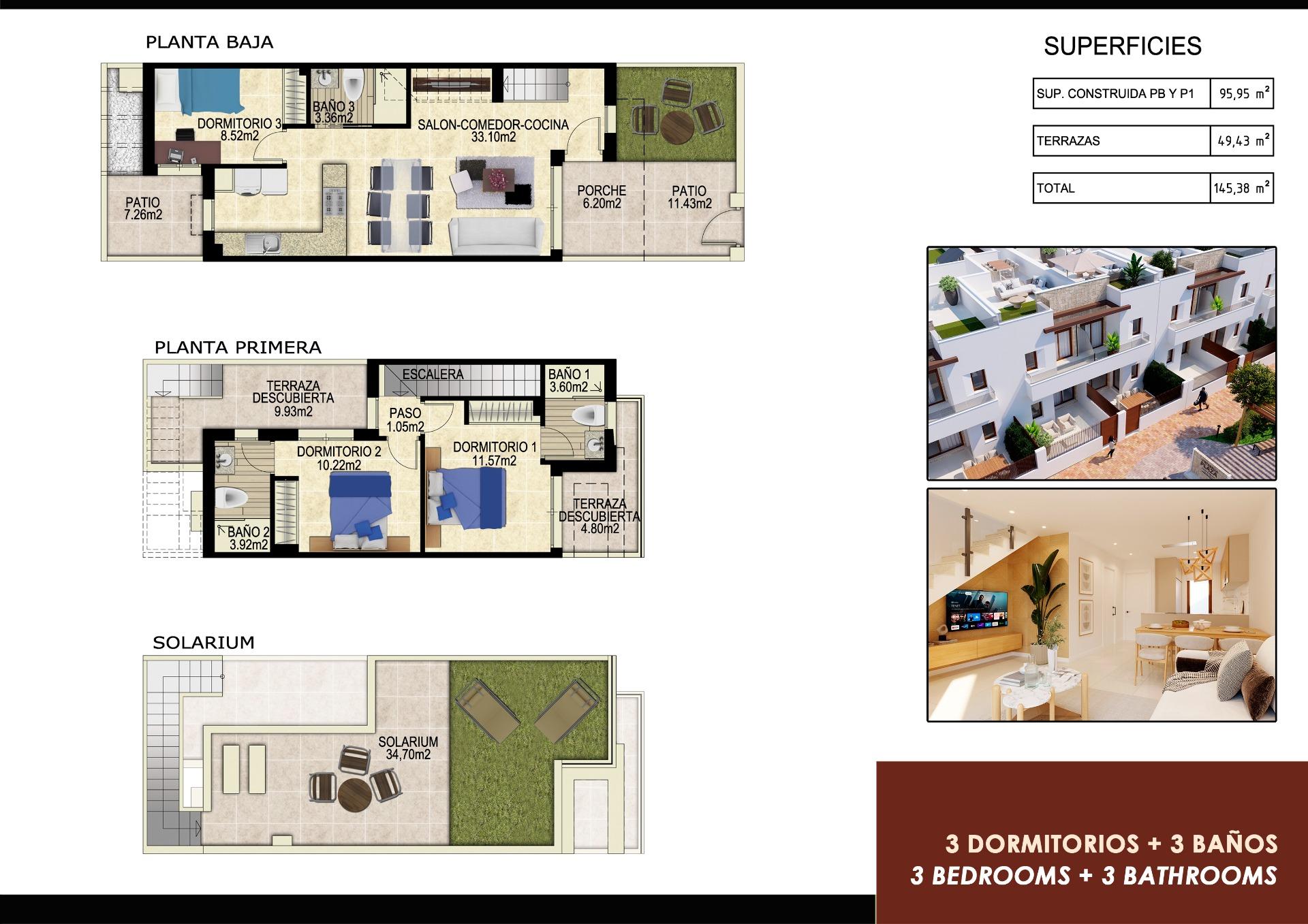 Town House for sale in Orihuela, Alicante, Spain