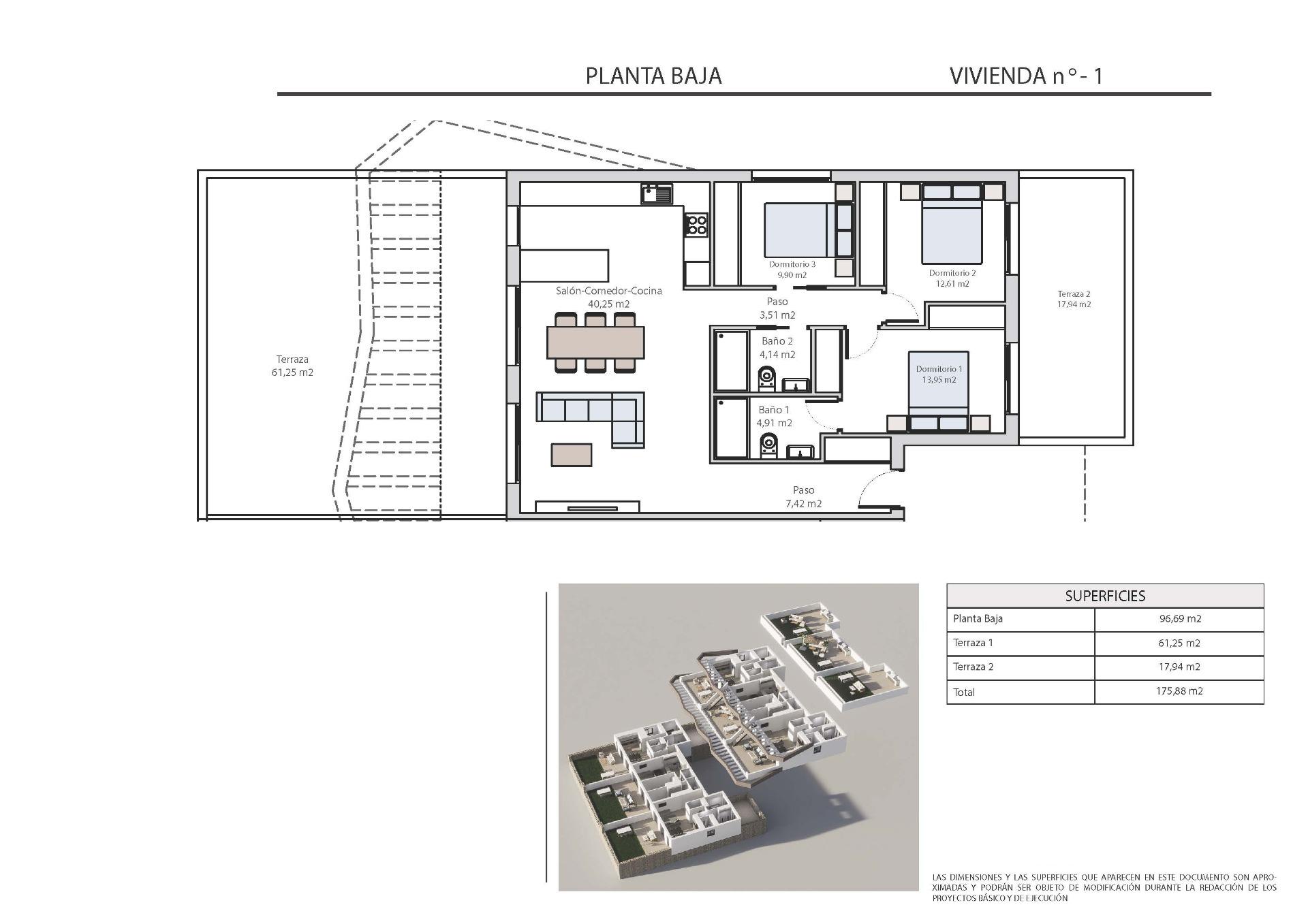Bungalow for sale in Finestrat, Alicante, Spain