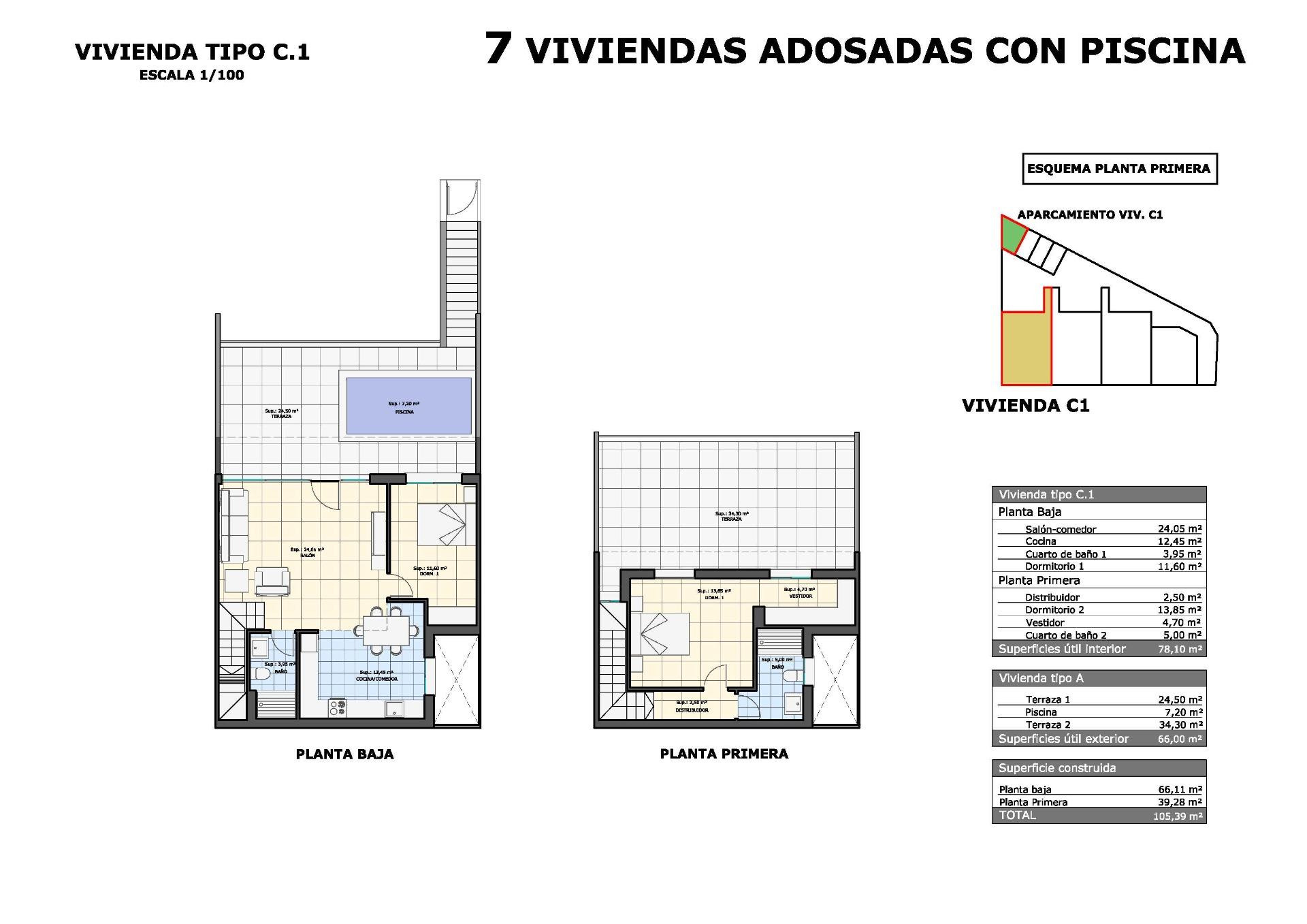 Bungalow for sale in Pilar De La Horadada, Alicante, Spain