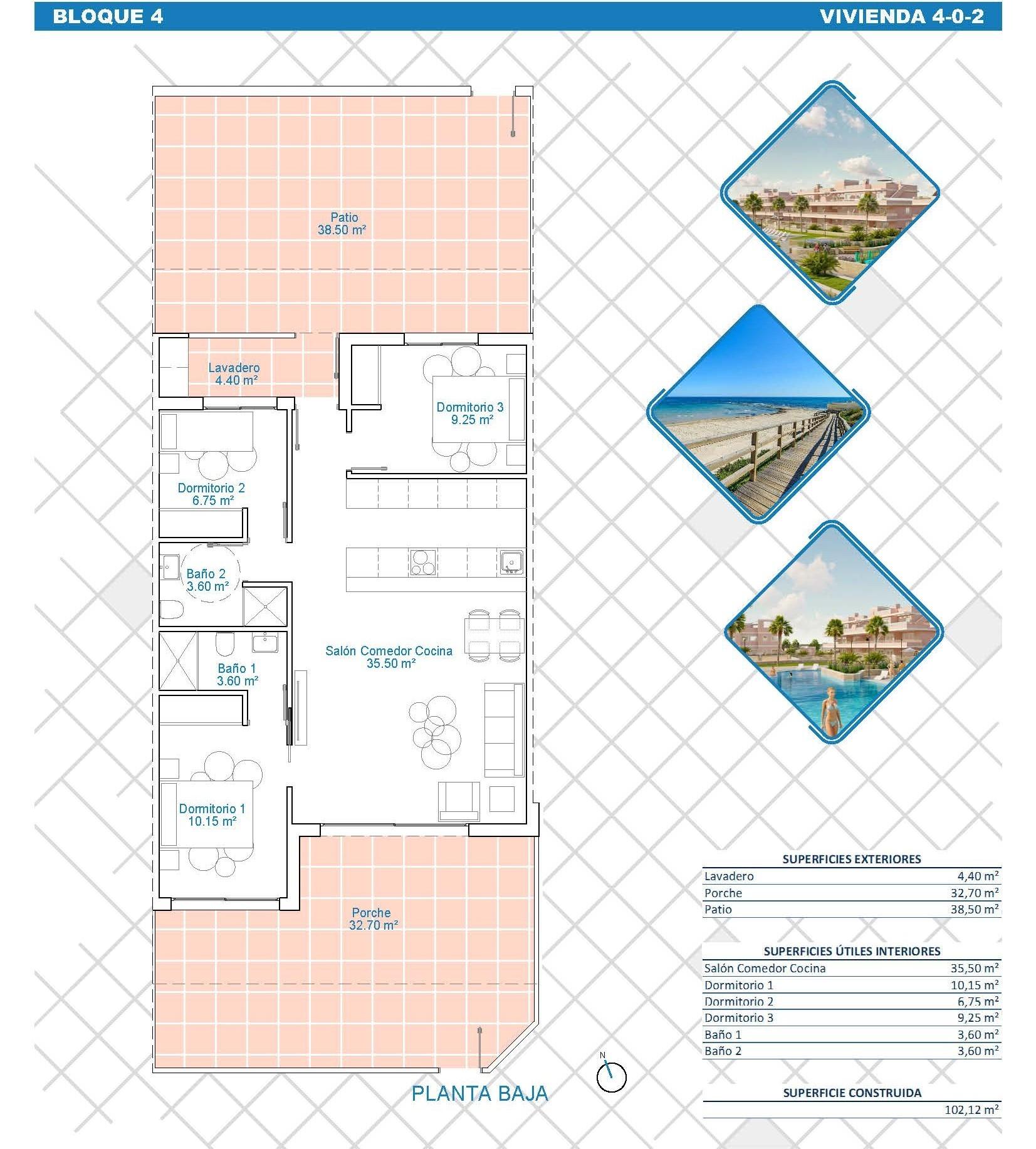 Apartment for sale in Pilar De La Horadada, Alicante, Spain