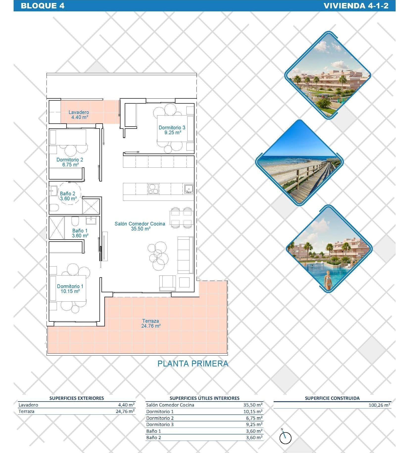 Apartment for sale in Pilar De La Horadada, Alicante, Spain